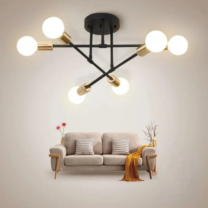 Lustre Luminária de Teto Moderno Aria