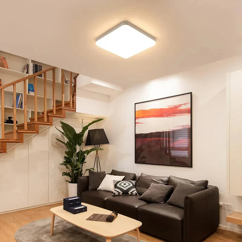 Plafon de Teto LED Quadrado Bivolt